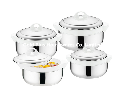 8pcs Brand new soup pot for home hotel and restaurants 304 stainless steel casserole cookware sets